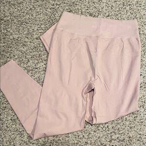 Pink brand seamless Leggings Pink in color